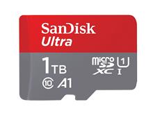 کارت حافظه microSDXC سن دیسک مدل Ultra A1 کلاس 10 استاندارد UHS-I سرعت 120MBps ظرفیت 1 ترابایت